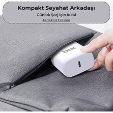 BX-PD20TA 20W Pd Type-C Hızlı Şarj Adaptörü Hızlı Şarj Protokolü Destekli, 15 / 15 Pro Max /14/13/12 Pro Max, S22/S21/ 10, iPad Air/pro ve Daha Fazlasıyla Uyumlu