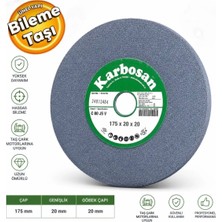 Karbosan KB175 Zımpara Makinesi Taşı 175X20X20 mm Taşlama Bileme Aşındırma Diski 175 mm