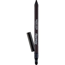 Maxi Trendy Smoky Eyes Mat Bitişli & Suya Dayanıklı Sünger Başlıklı Göz Kalemi
