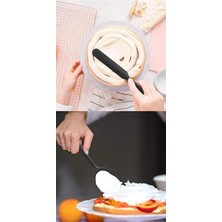 Silikon Spatula Takım Yanmaz Yapışmaz Mutfak Pasta Silikon Yumurta Fırçası Kaşık Bıçak Spatula Seti