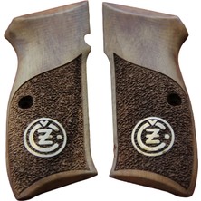 Cz 75  (16\'lı Çek) Kabzesi Ahşap Model 78