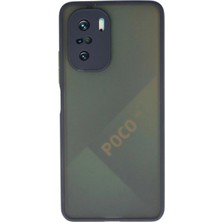 Marsilyan™- Xiaomi Poco F3 Kılıf Montreal Silikon Kapak - Lacivert