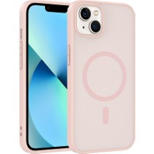 Voyo Apple iPhone 13 Uyumlu Kılıf Mg-Safe Şarj Uyumlu Mat Yüzey Vobabe Kapak Kapak