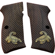 Cz 75  (16\'lı Çek) Kabzesi Ahşap Model 72