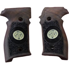 Sıg Sauer Sig Sauer P226 Kabzesi Ahşap Model 2