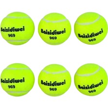 İlk El Grup  6’lı Tenis Topu Seti Antrenman ve Günlük Kullanım Için Uygun