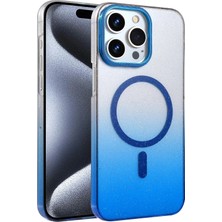 İlk El Grup    iPhone 14 Pro Max Glossy Magsafe Kapak - Mavi