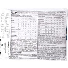 Maxi Trendy Mccall Pattern Company Kesim Deseni