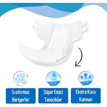 Maxi Trendy Yetişkin Hasta Bantlı Bez X-Large 7 Adet - Deneme Paketi, Emici