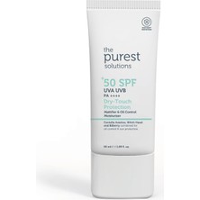 Maxi Trendy The Purest Solutions, Yağlı ve Karma Ciltler Için Matlaştırıcı Güneş Koruyucu Krem Spf 50, 50 ml