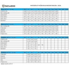 Maxi Trendy Scudo Peru Siyah Üst Motosiklet Yağmurluğu
