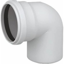 İlk El Grup  Pvc Atık Su Borusu 87 Derece 125 mm 10 Adet