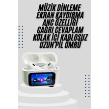 İlk El Grup  Dokunmatik Ekranlı Air Pro 2 Anc Kulaklık Kablosuz Çok Fonksiyonlu