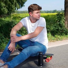 Maxi Trendy Paslanmaz Çelik Izoleli Termos Siyah 0,55L