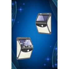 İlk El Grup  Solar Sensörlü Duvar Lambası Bahçe Lamba 20 LED Işık