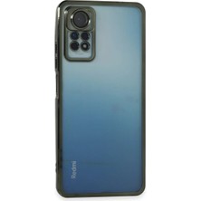Uravas Store Xiaomi Redmi Note 11 Pro Kılıf Razer Lensli Silikon - Yeşil