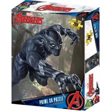 İlk El Grup  Prime 3D - Wakanda Forever 200 Parça Puzzle 33062