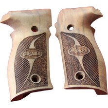 Sıg Sauer Sig Sauer P226 Kabzesi Ahşap Model 7