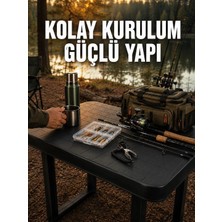 İlk El Grup  Pratik Katlanabilir Masa Kamp Piknik Bahçe ve Karavan Kullanımına Uygun