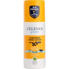 Maxi Trendy Herbal Spf 50+ Çocuk Güneş Koruyucu Losyon Sprey (150 Ml)