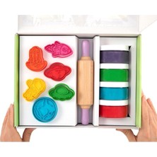 Maxi Trendy Doğal Oyun Hamurları Premıum Kutu Set - Uzay
