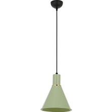 AV-4106-M22-GREEN Yeşil Boyalı Modern Avize E27 Metal 20CM