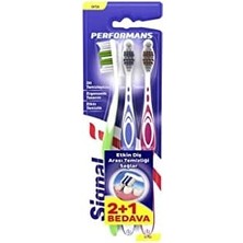 Maxi Trendy Performans Etkin Diş Temizliği 2+1 Orta Diş Fırçası