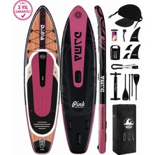 Dama Monchoria Black 335X86X15 4 Finli Kano Koltuklu Şişme Paddle Board Sup Seti