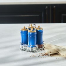 Maxi Trendy Blue 5 Parça Cam Baharat Takımı