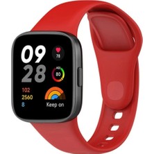 Marsilyan™- Xiaomi Redmi Watch 3 Klasik Kordon (Saat Değildir) - Kırmızı