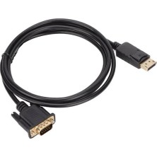 Maxi Trendy Displayport VGA Kablo 1.8 Metre Dp VGA Kablo