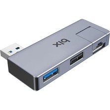 Maxi Trendy BX22HB USB To USB 3.2 USB 2.0 Dönüştürücü Adaptör Hub