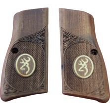 Browning Brownıng 9mm Kabzesi Ahşap Model 23