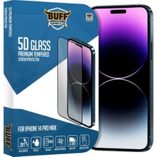 Maxi Trendy iPhone 14 Pro Max 5d Glass Ekran Koruyucu