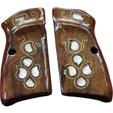 Browning Brownıng 9mm Kabzesi Ahşap Model 56
