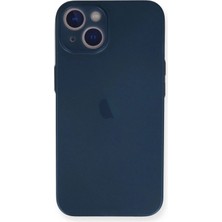 Marsilyan™- Apple Iphone 14 Plus Kılıf Pp Ultra Ince Kapak - Mavi
