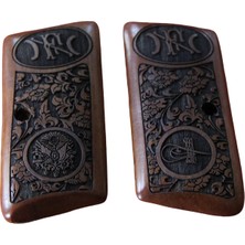 Browning Mod. 1910 (Kısa Belçika) 7,65 Kabzesi Ahşap Model 10