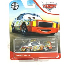 Maxi Trendy Pixar Cars Metal Serisi 1:55 Ölçek, Darrell Cartrip (Kırmızı Alevli Gümüş Gövde)