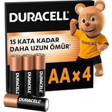 Maxi Trendy Aa Alkalin Kalem Pil (4'lü Paket) 1,5 V LR6/MN1500
