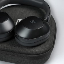 Maxi Trendy Topg Vox Soundflex Siyah Kulak Üstü Bluetooth Kulaklık (Hardcase Çanta Hediyeli)