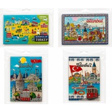 İlk El Grup Istanbul Temalı Silikon Buzdolapı Süsü Magnet