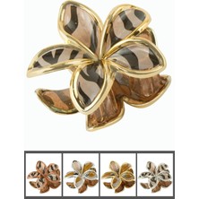Uravas Store Leopar Desenli Lotus Mandal Toka 8 cm