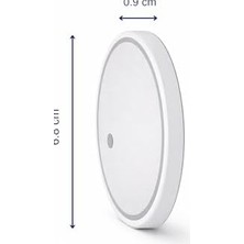 Maxi Trendy Pratikyus 7 Renkli LED Akıllı Bardak Altlığı Işıkları – USB Şarjlı, Sensörlü, Araba Içi Dekoratif Atmosfer Aydınlatma