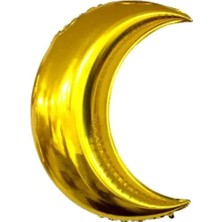 Lotus Party Gold Ay Folyo Balon - Ay Folyo Balon