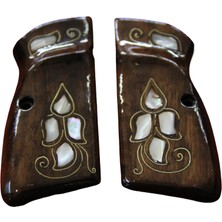 Browning Brownıng 9mm Kabzesi Ahşap Model 51