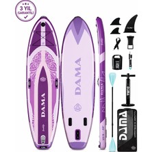 Dama Free Life 3 Finli 320X84X15 Şişme Paddle Board Sup Seti