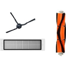 Lin Grup Xiaomi Vacuum Mop 2 Pro+ 3D (STYTJ02ZHM) Robot Süpürge Uyumlu 3'lü Yedek Parça Seti