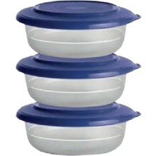 Tupperware Kristalin Kase 3'lü 275 ml Kahvaltılık Saklama Kabı