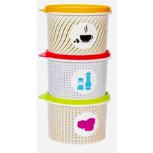 Tupperware Kristalin Silindir Saklama Kabı 2 Lt