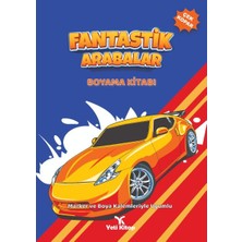 Fantastik Arabalar Boyama Kitabı